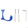 1 Piece Dolphin Shape Hat Coat Rack Hook Holder Bath aluminum Single Hanger