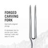 VICTORINOX Carving Fork, 15cm, Wood, Grand Maître, Forged, Professional Grade, for Meat, 7.7230.15G