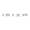 1pcs For Ibiza 6L 6J Letter Emblem 3D Decals Sticker Rear Trunk Badge Logo Metal Accessories For Seat Ibiza  Leon Cupra Altea stu785