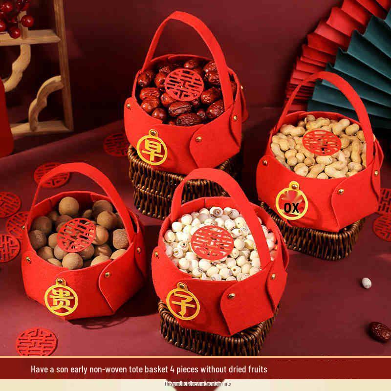 Прикроватное украшение для брачной спальни: Набор форм для сухофруктов для свадебного украшения