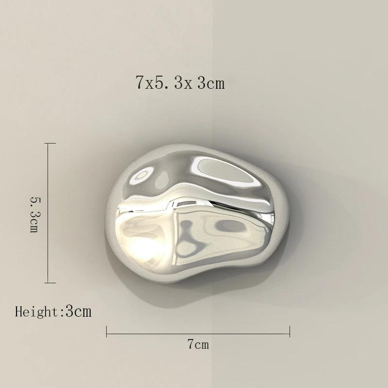 Pokovený simulovaný kamenný přívěsek Domov Moderní kamenné ozdoby Abstraktní dekorace Kreativní studio Pozadí Stěna Stereo závěsy