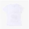 Ganni Damen S Kurzarm-T-Shirt Himbeere A1050185 151