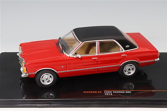 Ixo Scale Ford Taunus GLX 1973 Red 1/43