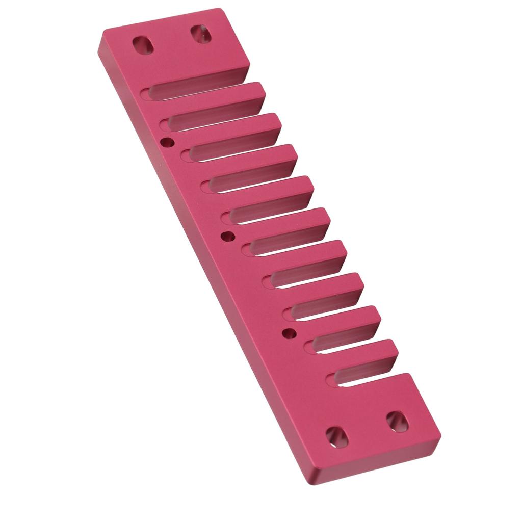 Mundharmonika Kamm 10 Löcher Metall Instrument Zubehörteil für Marine Band Crossover