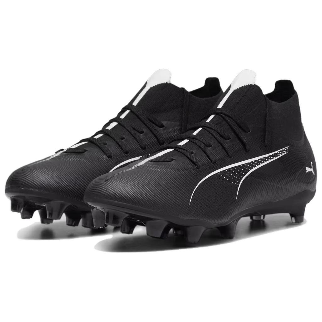 Puma Ultra 5 Series Match+ Comfortable Ag Fg Soccer Shoes Men Soccer Shoes Black 107686-02