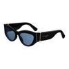 Original Design Acetate Resin Pearl Irregular Shape Sunglasses Women Sunglasses Black DTBLB1IPR-10B0
