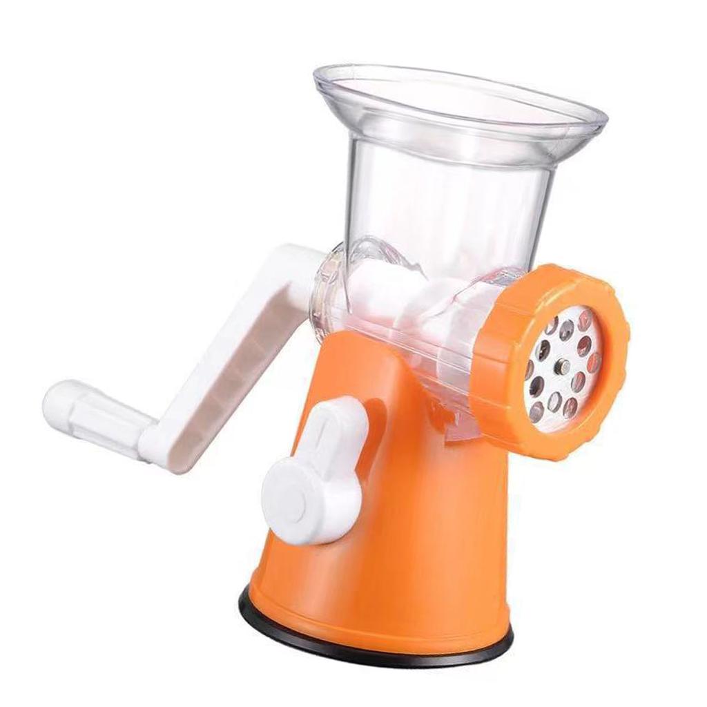 Manuelle Fleischmühle mit Edelstahlklinge Abnehmbare Handkurbel Fleischwolf Wurstfüller fo