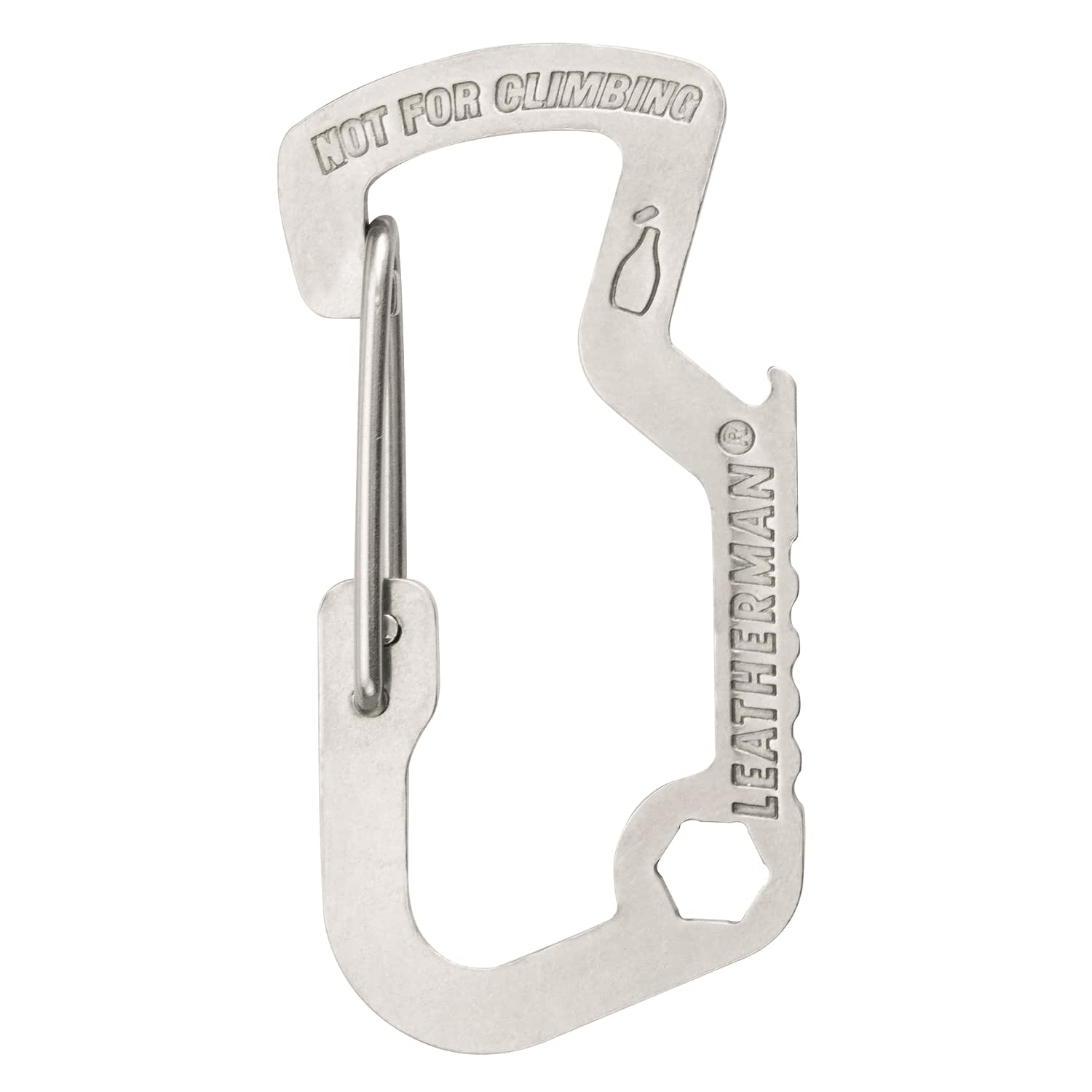 

LEATHERMAN Carabiner Japanese LTJ Product CRB Multi-Tool [Оригінальний продукт] срібний