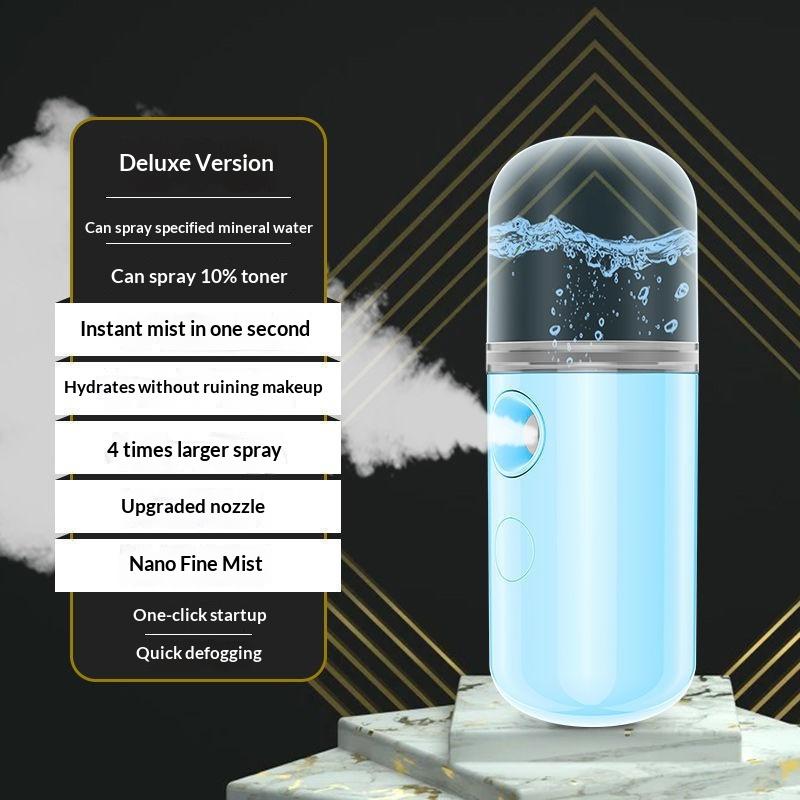 Portable Nano Facial Sprayer USB for Quick Hydration Skincare on the Move