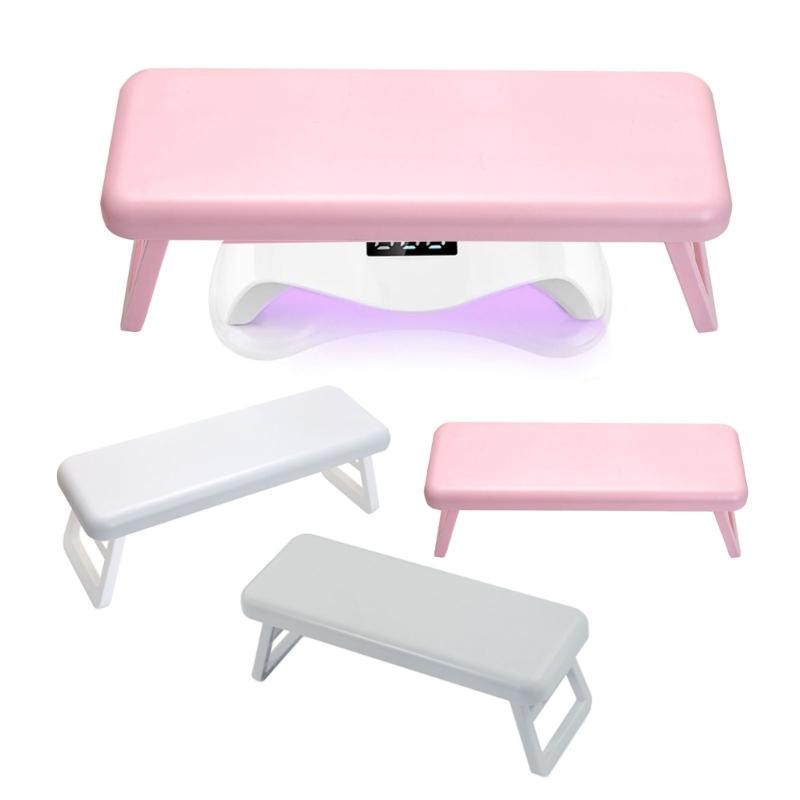 Portable Manicure Handrest Stand for Comfortable Nail Art Accesories for Home or Salon Hand Rest For Extended Nail Work