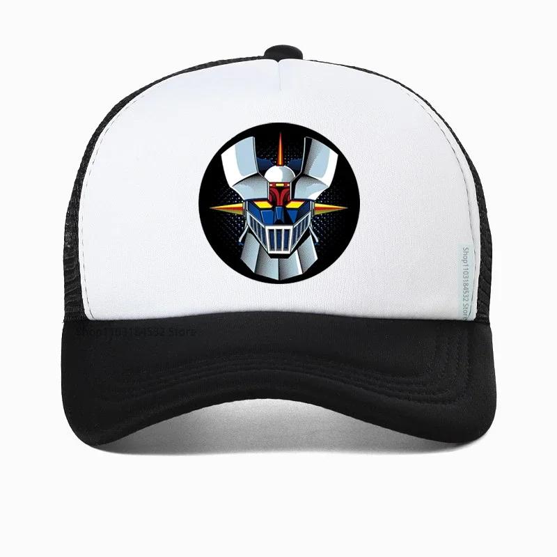 Unisex summer Dad hat Anime Mazinger Z baseball cap Für Männer Design Kurzarm Mode Benutzerdefinierte Plus Cartoon Camiseta hats