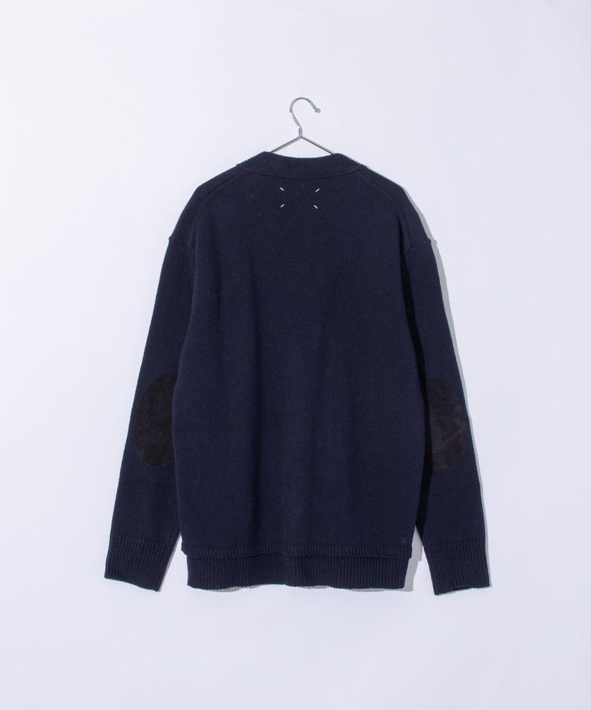 Maison Margiela Navy Cardigan SI1GP0003 S18064 Men's [Used]