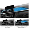 Top Suede For BMW F30 F32 F34 (2013-) Center Console Dashboard trument Panel Trim Sticker Car Interior Tuning Accessories