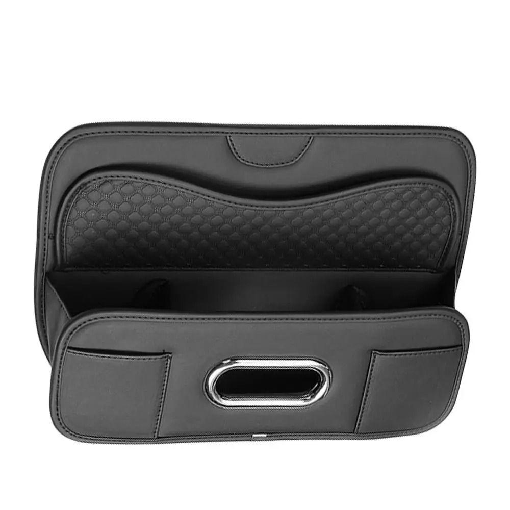 Abtrennungsdesign Auto Getränkebecherhalter Wasserdicht Auto Rücksitz Organizer Fahrzeug Taschentuchbox Tasche