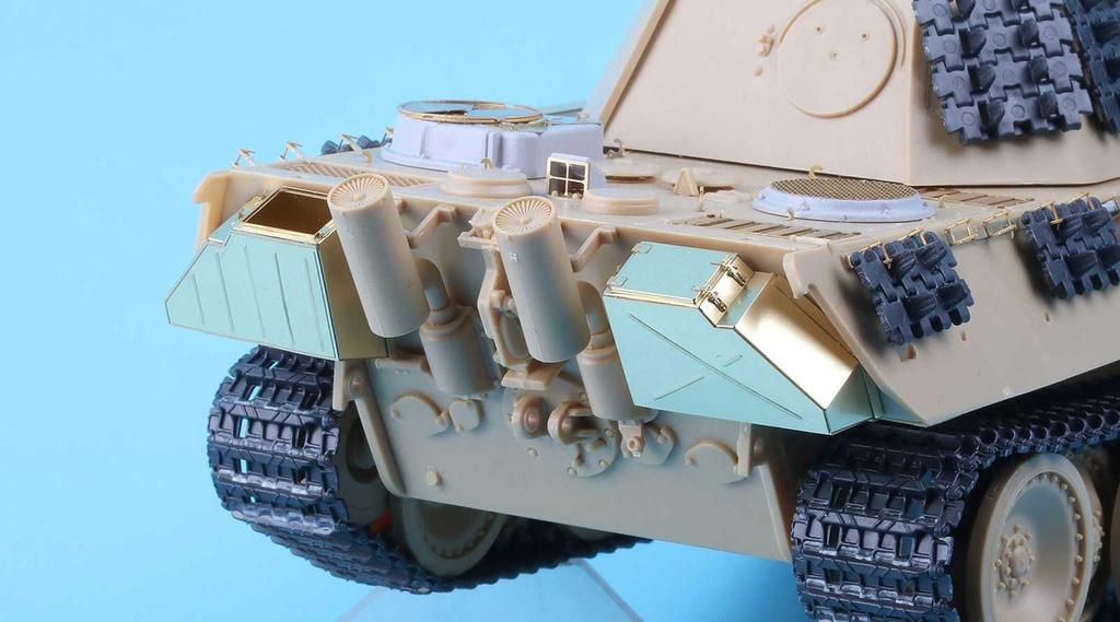 Tetra Model 1/35 ME Series German Panther G Tank (AC) Plastic Model Parts ME3561