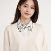 Slim Cat Fake Collar Cartoon Detachable False Collar Fashion Base Layer Top  Weater Decorative