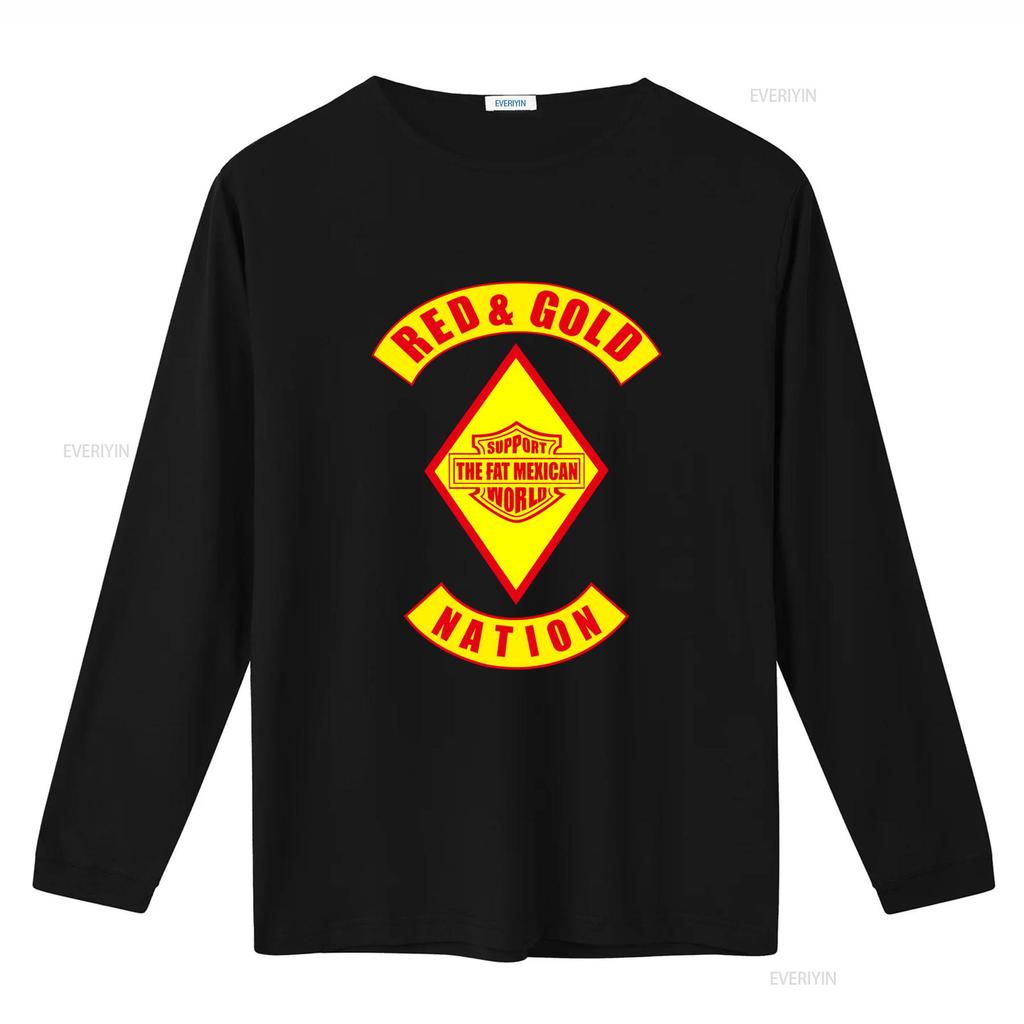 Red Gold Nation Bandidos Supporto T-shirt Messicano Grasso Mondo Fatta negli USA S 5XL vintage Lavata Comoda Leggermente alla Moda