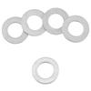 DRC Aluminum Gasket Washer 50pcs M6 Silver Dirt Freak DIRTFREAK