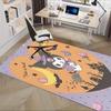 Office Rug Halloween, Kuromi Anti-Slip Rug, Machine Washable for Living Room, Bedroom, Office, Multiple Sizes, Bedroom Mat, Decorative Mat, Durable Ma