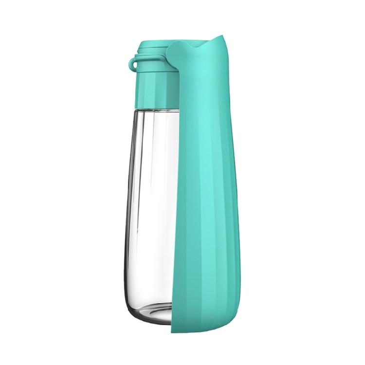 

Dog Water Bottle Portable Pet Water Bottles for Dogs Foldable Easy to Carry озеро синього кольору