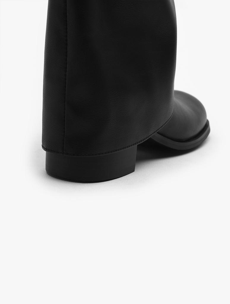 Sappun Bellian Round Folding Long Boots (5Cm)