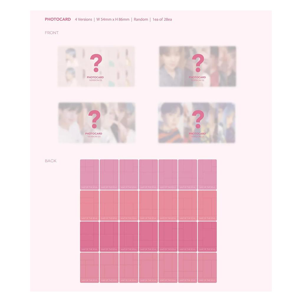 BTS - Mini Album Vol. 6 BTS Map Of The Soul : Persona (Random 1 of Versions 1/2/3/4 Sent)