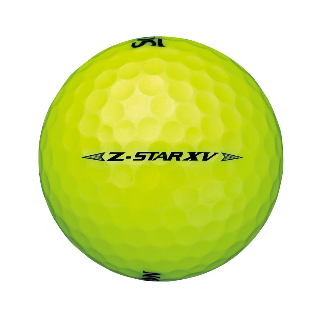 Dunlop Srixon XV Golf 2025 1 Dozen Premium Passion Yellow Z-Star Balls, Model, (12 Balls),