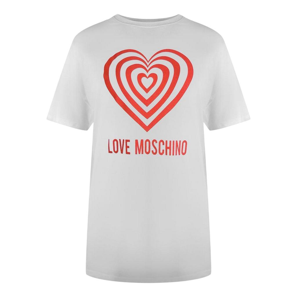 Love Moschino Womens/Ladies Hypno Heart T-Shirt