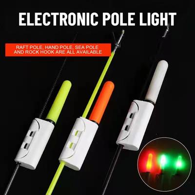 5 stücke Nützliche Float Nacht Rot/Grün/Strahlen flash Dark Biss Alarm Glow Stick Leuchtstofflampe Angelrute Spitze leuchtstab