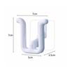 1/3 Pcs Slipper Rack Self-adhesive Bathroom Simple Slipper Hook Toilet Drainage Rack Wall Mounted Bedroom Storage Hook Shoe Drying Rack