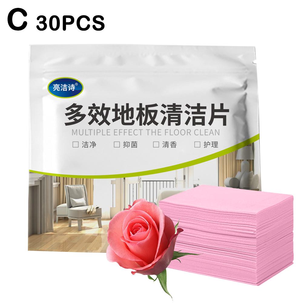 

30PCS Mopping Floor Wiping Sheet Floor Cleaning Slice with Ability To Remove Dirt Household Ceramic Floor Tile Cleaning Tool C