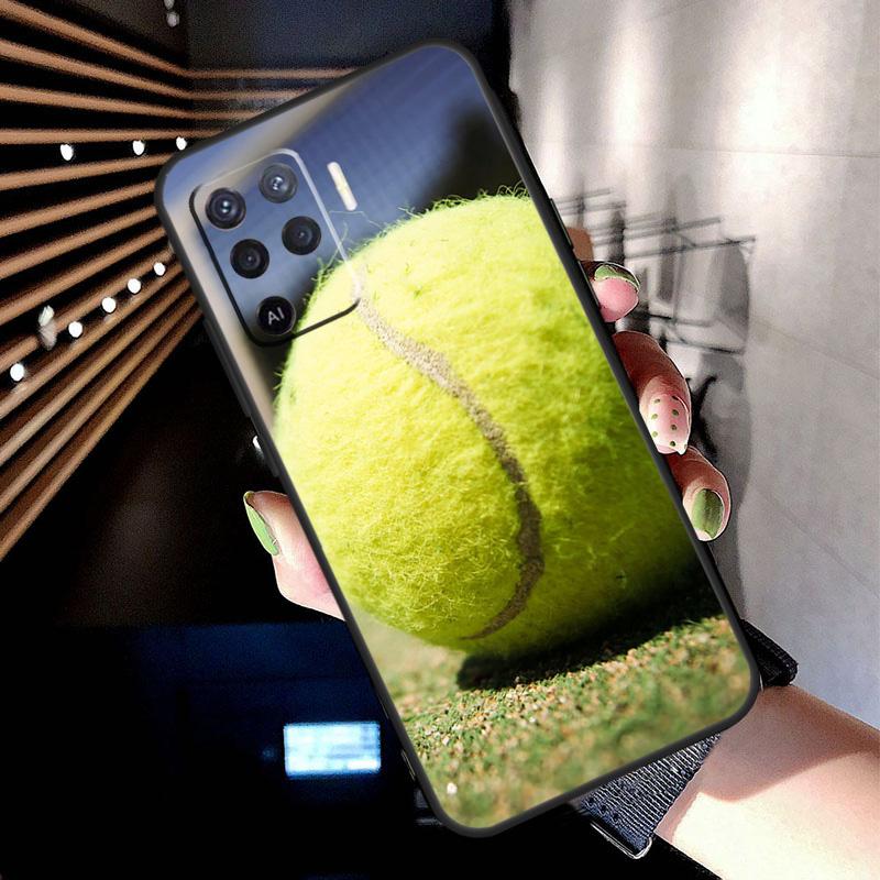 Tennis tennis racket Case For Oppo A74 A54 A94 A80 A60 A40 A18 A38 A58 A78 A98 A96 A76 A16 A15 A17 A57 A77 A5 Pro