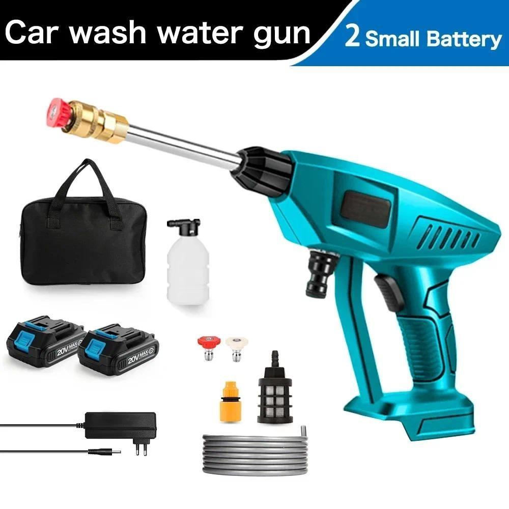 

Уличная портативная машина для мойки автомобилей, перезаряжаемый садовый инструмент, беспроводной пистолет-распылитель для очистки под высоким давлением, новый