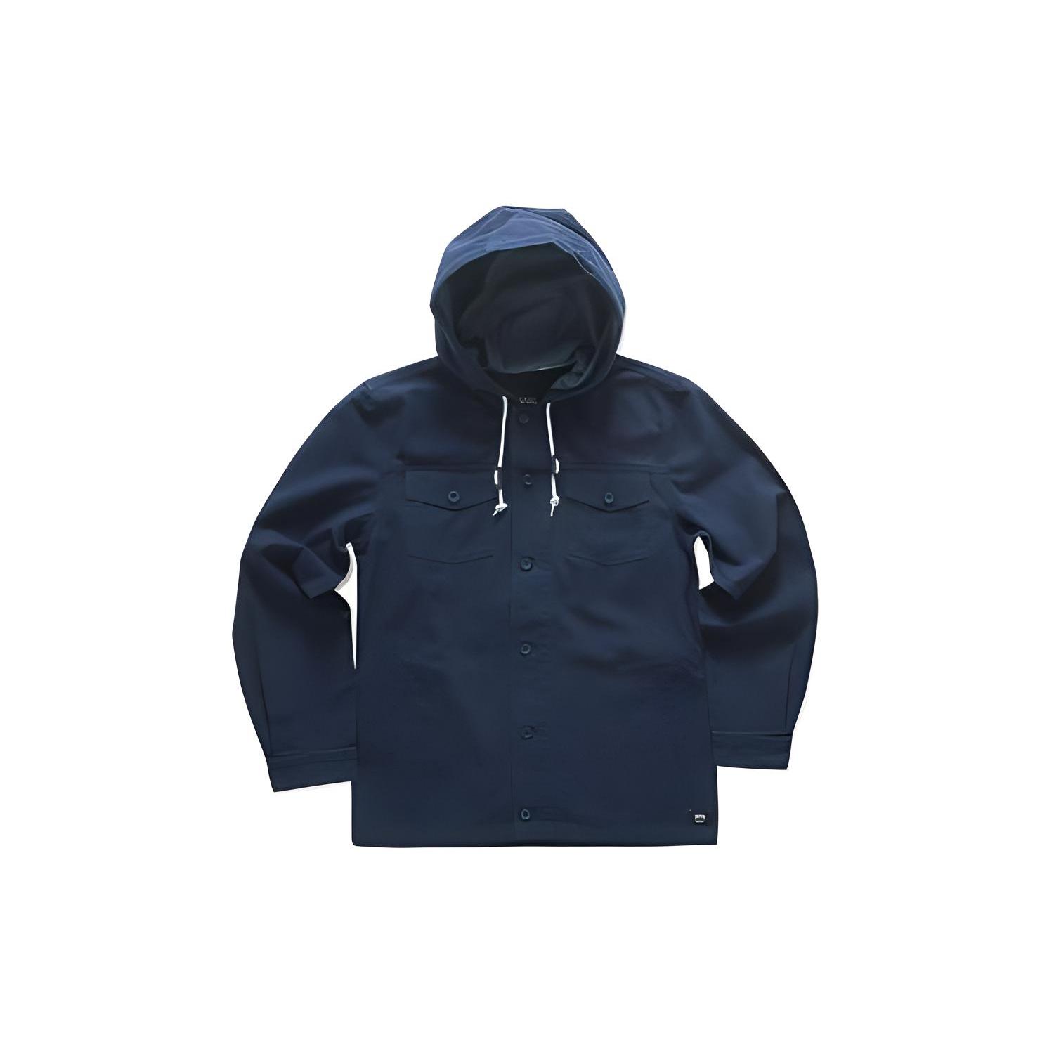 Куртки Vans Мужские Синие С капюшоном Умеренные Другие VN0A36JLLKZ S