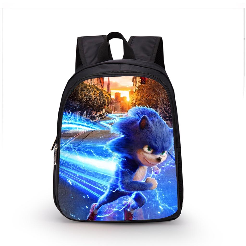 Sonic Schülerrucksack Große Kapazität Wasserdicht und Verschleißfest Kinderrucksack