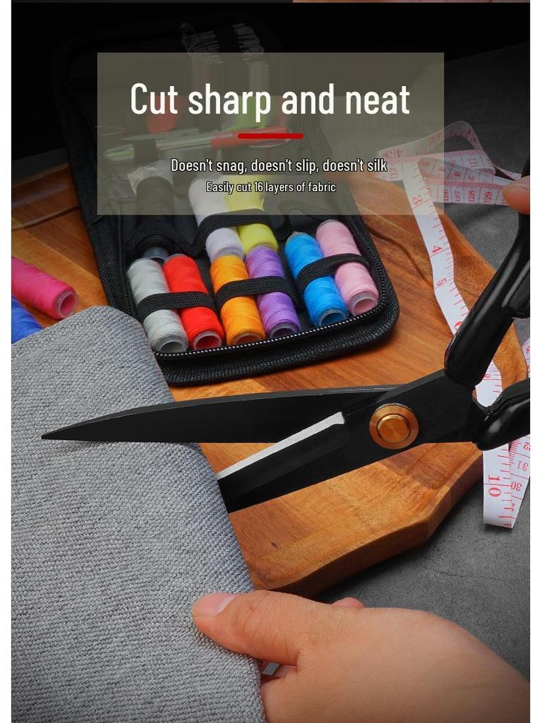 Manganese Steel Forged Tailor Scissors: 8-12 Inch Cloth Cutting
