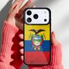 Ecuador Flag Phone Case for iPhone 17 16 15 14 13 Pro Max Back Cover for 12 11 Pro Coque