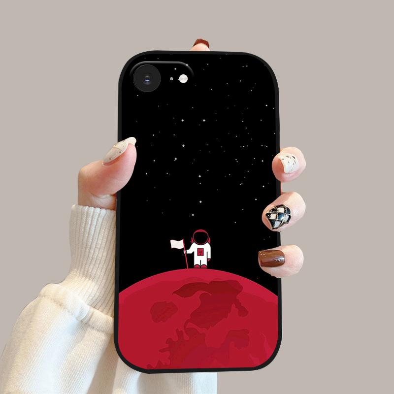 Case For iPhone 16e 5G Fashion Cartoon Soft Silicone TPU Phone Cover For iPhone SE4 Coque Apple SE 4 Shockproof Bumper Shells