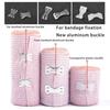 100 Pcs Elastic Aluminum Bandage Clips Stretch Metal Clips Replaceable Elastic Bandage Wrap Clips for Bandages