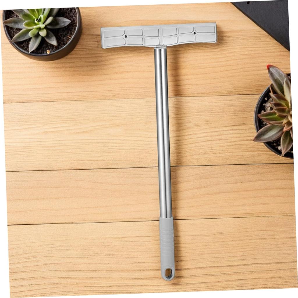 EXCEART 6-teilige Plakatstangen, Willkommens-Metallschilder, Handheld-Schilderstangen, Kunststoff, Silber