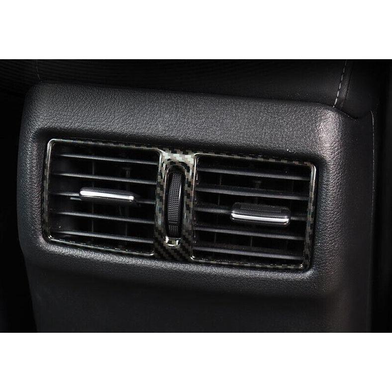 Carbon Fiber Steel Rear Air Outlet Vent Cover For Nissan Sentra Sylphy -2024