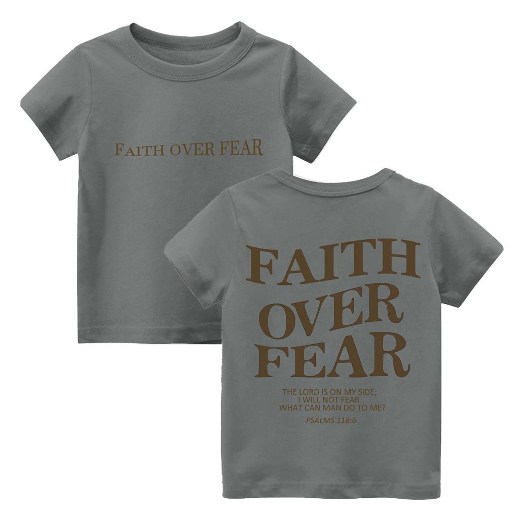 Peuter Meisje Jongen T-shirts Kinder Top Jongens en Meisjes Bedrukt Kort Mouw T-shirt