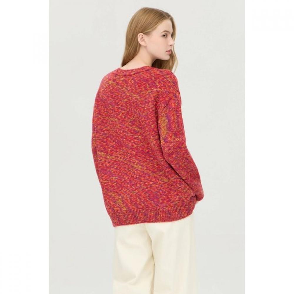 Benetton Jacquard Melange Knit Bakp53561