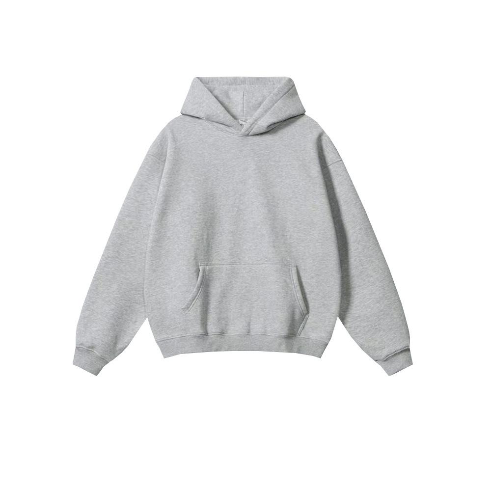 Herrenmode Marke 450G Terry Hoodie - Jugendliche lockere Passform, Herbst/Winter 2024 Kollektion
