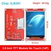 2.8" TFT LCD Display Module, 240x320 Full Color, ST7789/ILI9341 Driver, SPI.