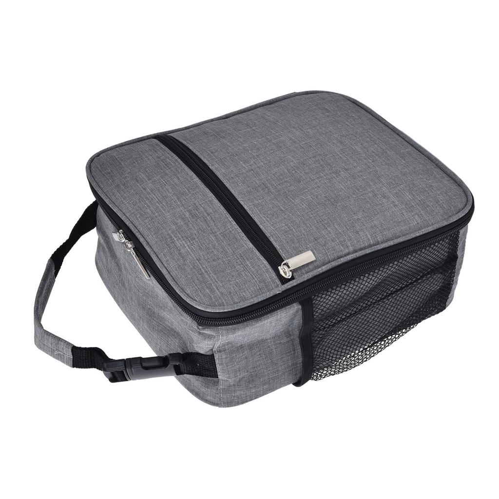 Insulated Lunch Bag Oxford Cloth Camping Lunch Tote Portable Picnic Bag for Outdoor Office