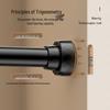 cmaos No-Drill Telescopic Shower Curtain Rod