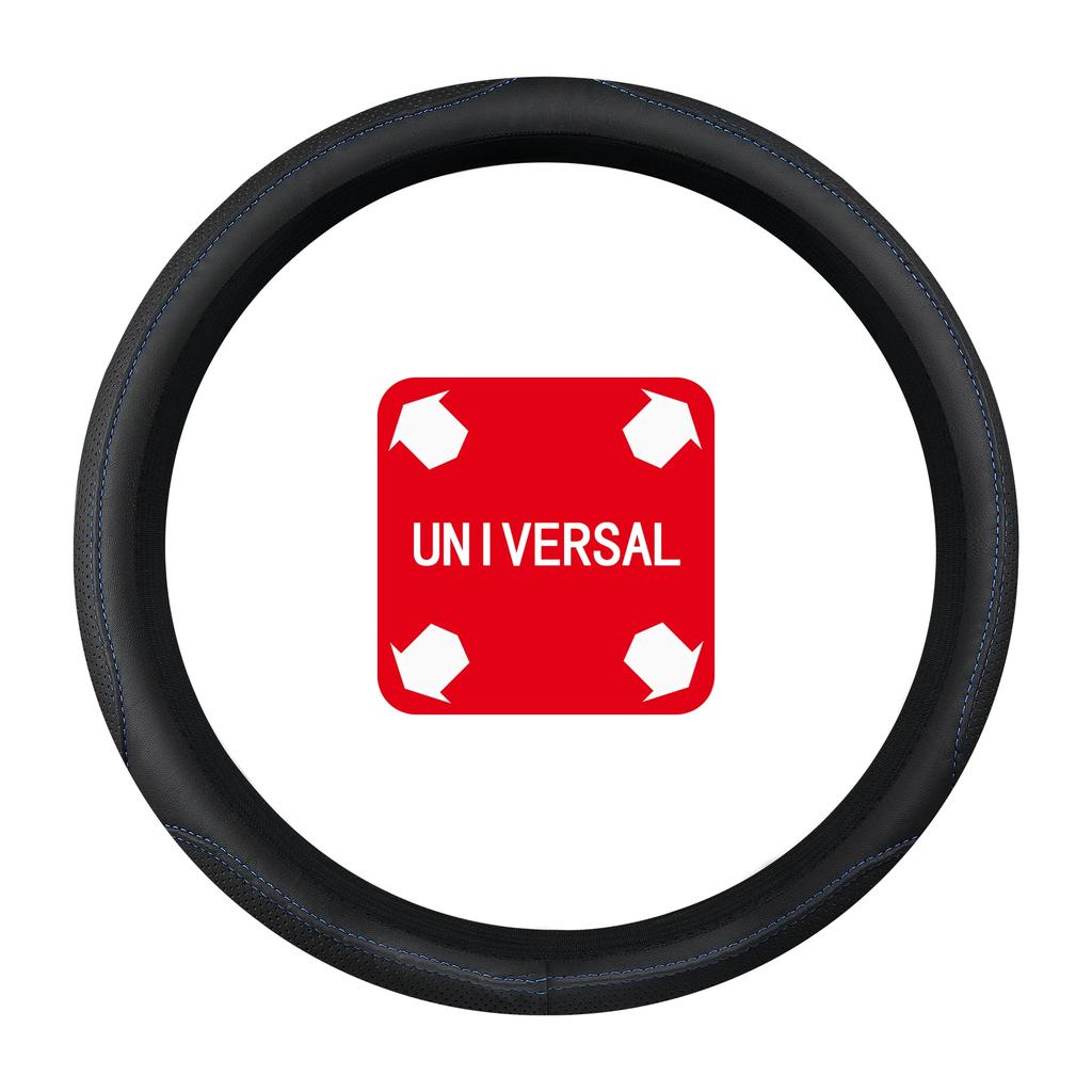 NEW Car Steering Wheel Sleeve Without Inner Ring Direction Sleeve Leather Handle Sleeve Universal Handle Sleeve Elastic Band