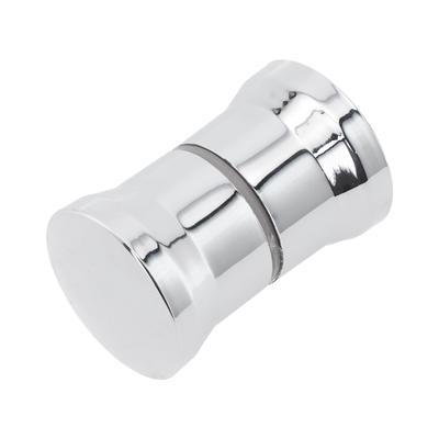 Plastic Shower Door Handle Bathroom Accessories Chrome Plastic Spare Parts ABS Shower Door Knob Compatible With Different Door S