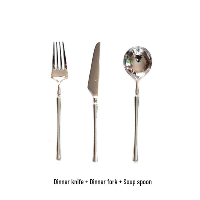 Seven-Power French Style 304 Stainless Steel Cutlery Set